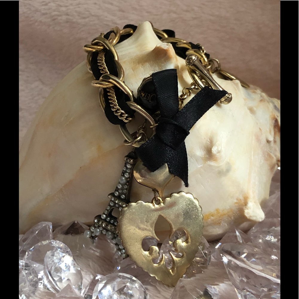 Betsey Johnson Eiffel Tower Bracelet